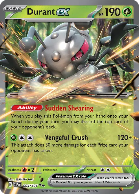Durant ex, Surging Sparks 004/191