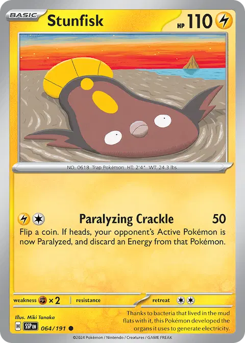 Stunfisk, Surging Sparks 064/191