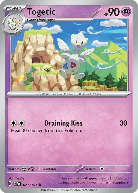 Togetic, Surging Sparks 071/191
