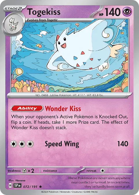 Togekiss, Surging Sparks 072/191