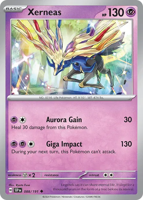 Xerneas, Surging Sparks 088/191