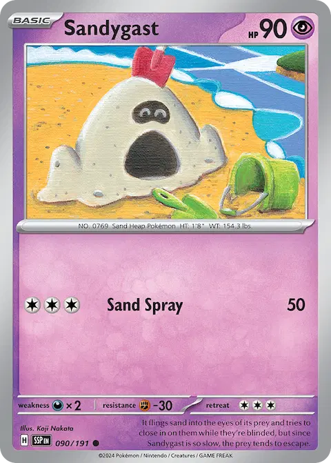 Sandygast, Surging Sparks 090/191
