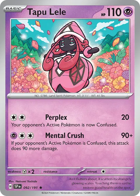 Tapu Lele, Surging Sparks 092/191