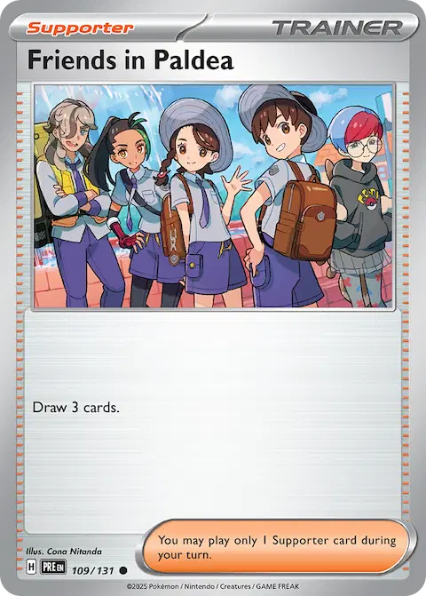 Friends in Paldea, Prismatic Evolutions 109/131