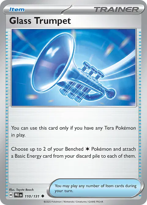 Glass Trumpet, Prismatic Evolutions 110/131