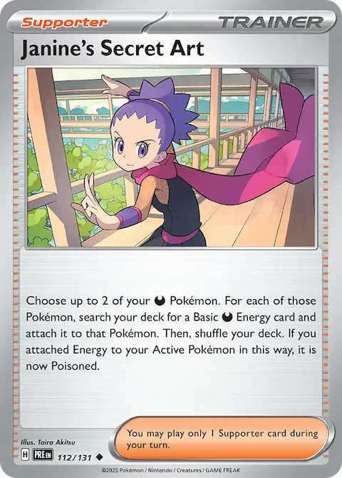 Janine's Secret Art, Prismatic Evolutions 112/131