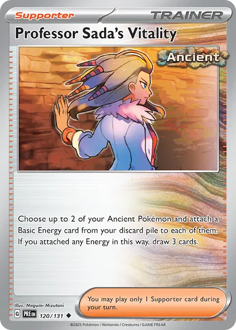 Professor Sada's Vitality, Prismatic Evolutions 120/131