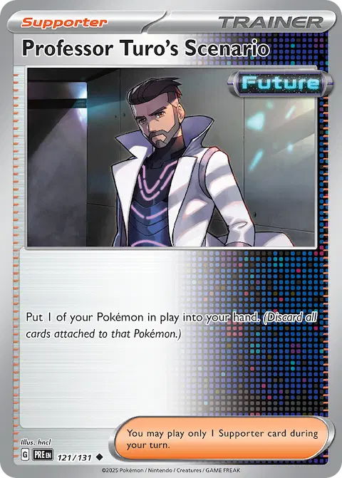 Professor Turo's Scenario, Prismatic Evolutions 121/131
