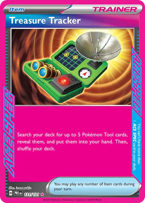 Treasure Tracker, Prismatic Evolutions 131/131
