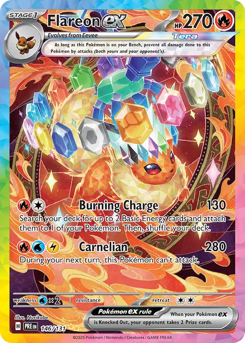 Flareon ex, Prismatic Evolutions 146/131