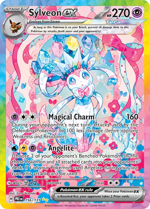 Sylveon ex, Prismatic Evolutions 156/131
