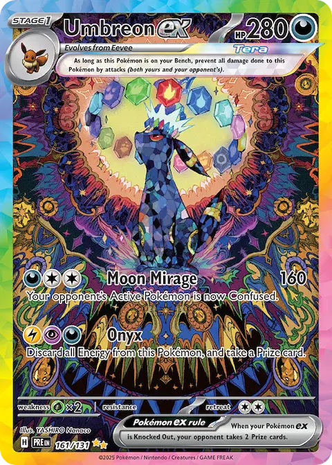 Umbreon ex, Prismatic Evolutions 161/131