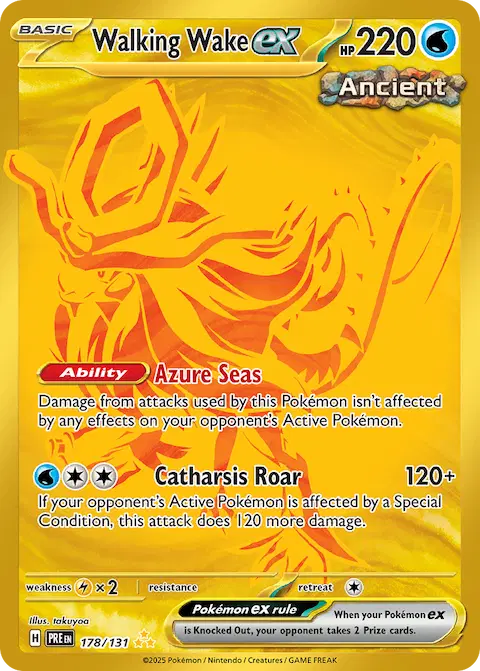 Walking Wake ex, Prismatic Evolutions 178/131