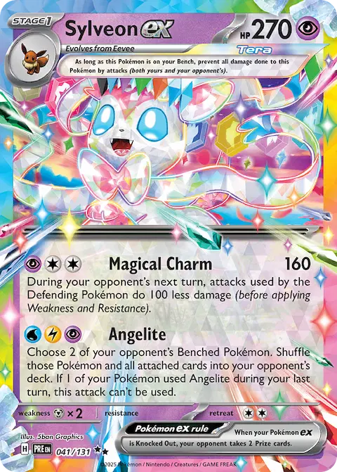 Sylveon ex, Prismatic Evolutions 041/131