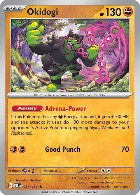 Okidogi, Prismatic Evolutions 057/131