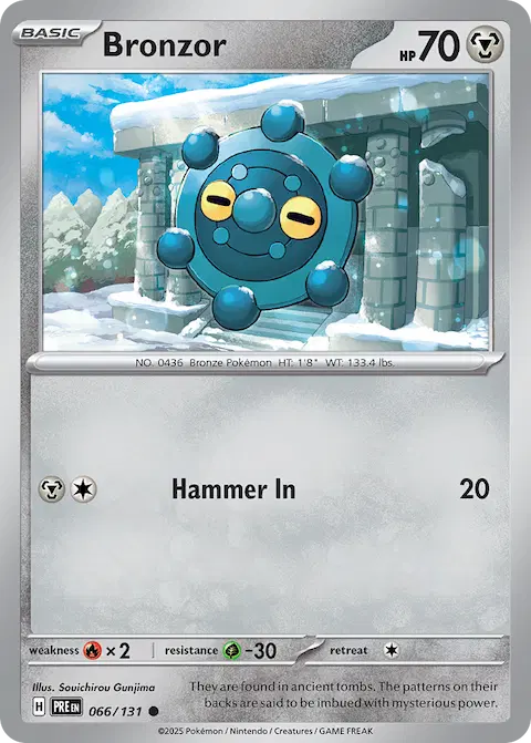 Bronzor, Prismatic Evolutions 066/131