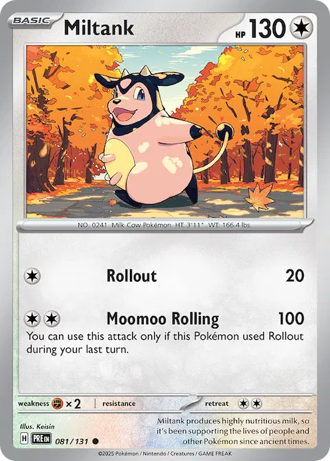 Miltank, Prismatic Evolutions 081/131