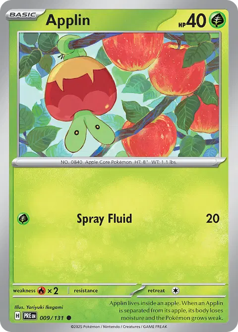Applin, Prismatic Evolutions 009/131