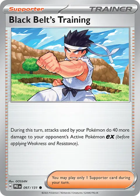 Black Belt's Training, Prismatic Evolutions 097/131