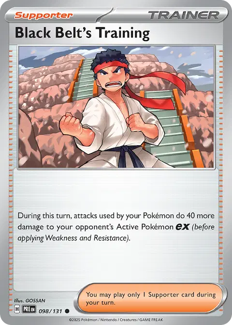 Black Belt's Training, Prismatic Evolutions 098/131