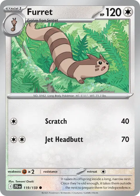 Furret, Journey Together 119/159
