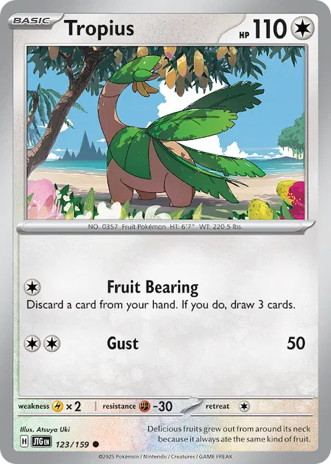 Tropius, Journey Together 123/159