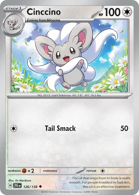 Cinccino, Journey Together 126/159