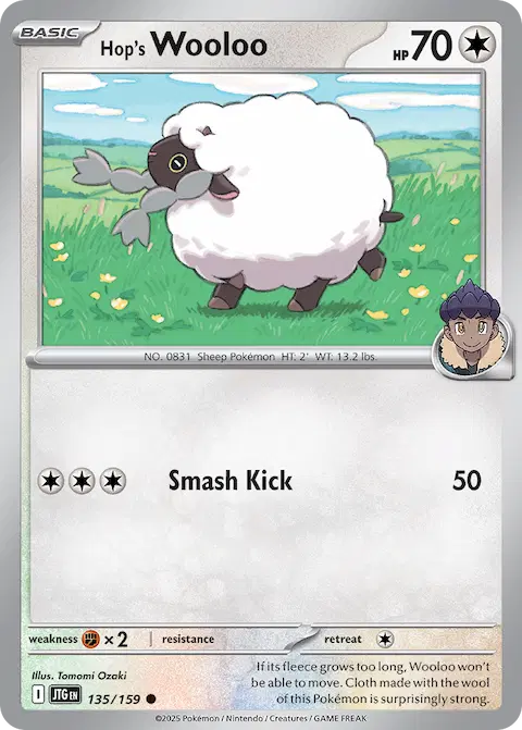 Hop's Wooloo, Journey Together 135/159