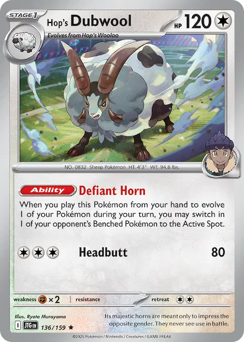 Hop's Dubwool, Journey Together 136/159