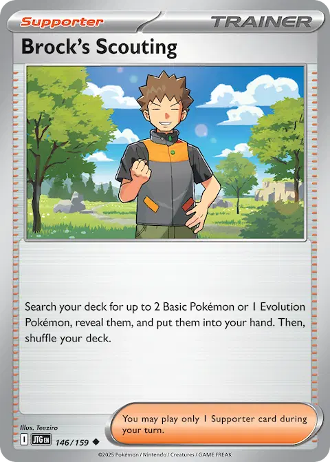 Brock's Scouting, Journey Together 146/159