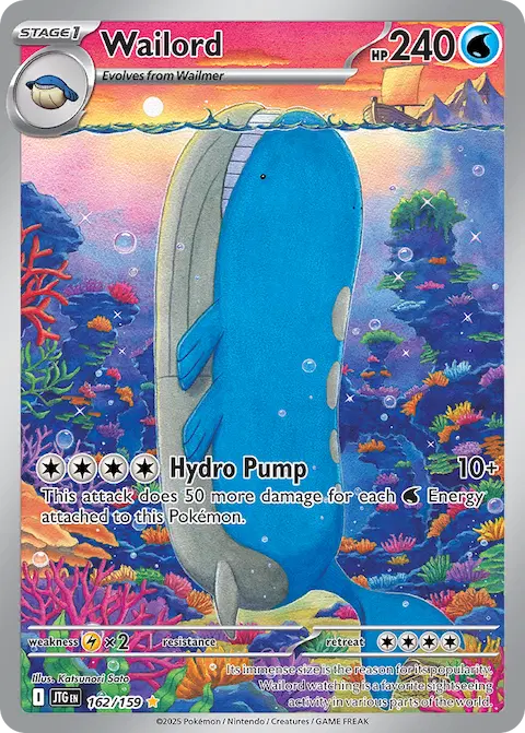Wailord, Journey Together 162/159