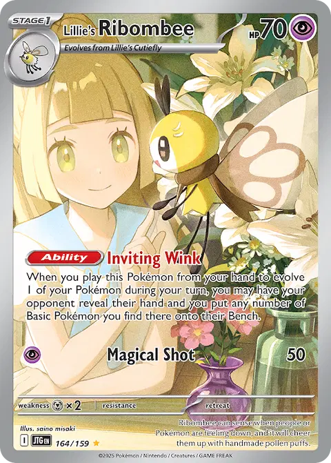 Lillie's Ribombee, Journey Together 164/159
