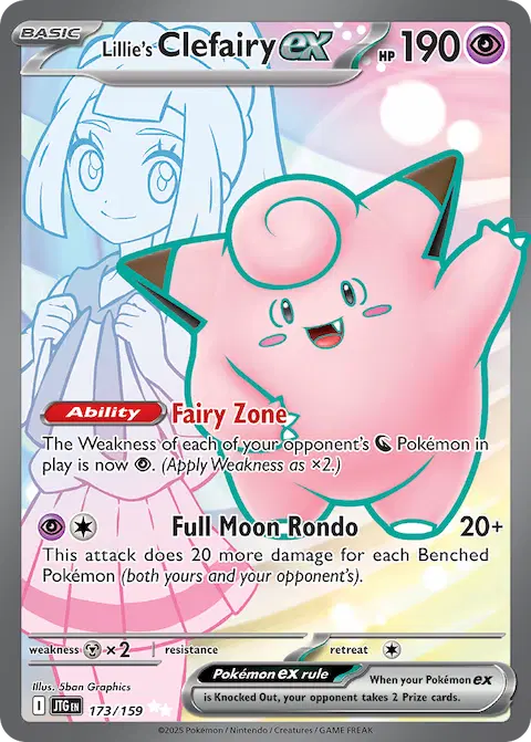 Lillie's Clefairy ex, Journey Together 173/159