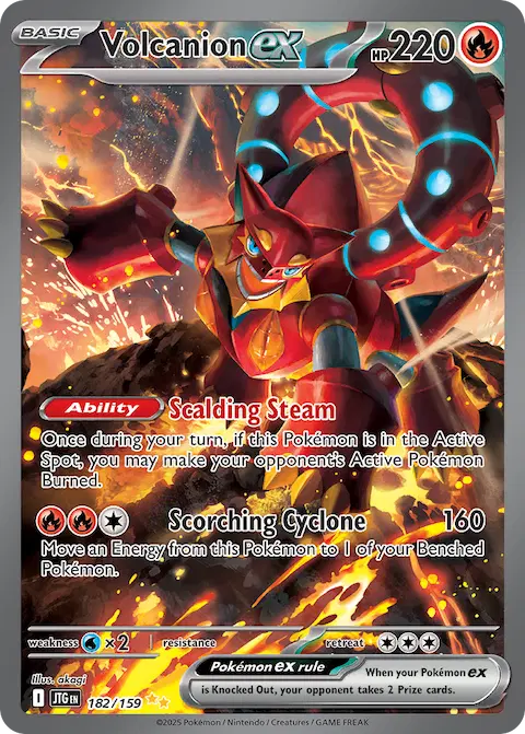Volcanion ex, Journey Together 182/159