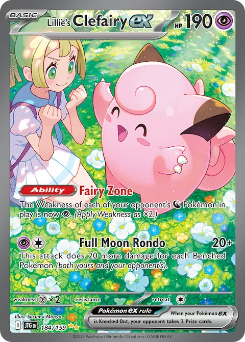Lillie's Clefairy ex, Journey Together 184/159
