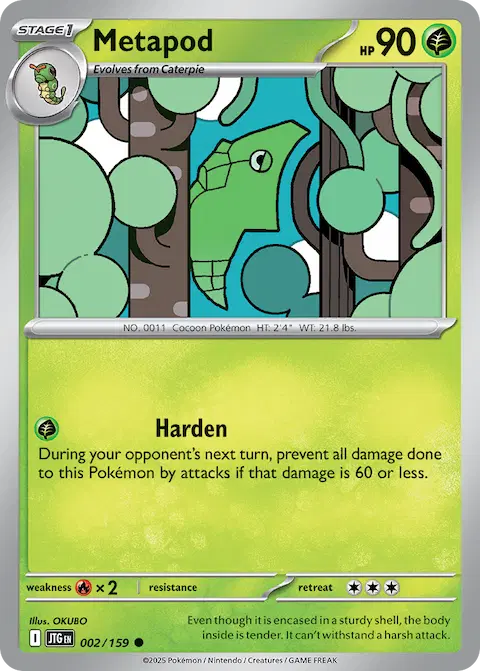 Metapod, Journey Together 002/159