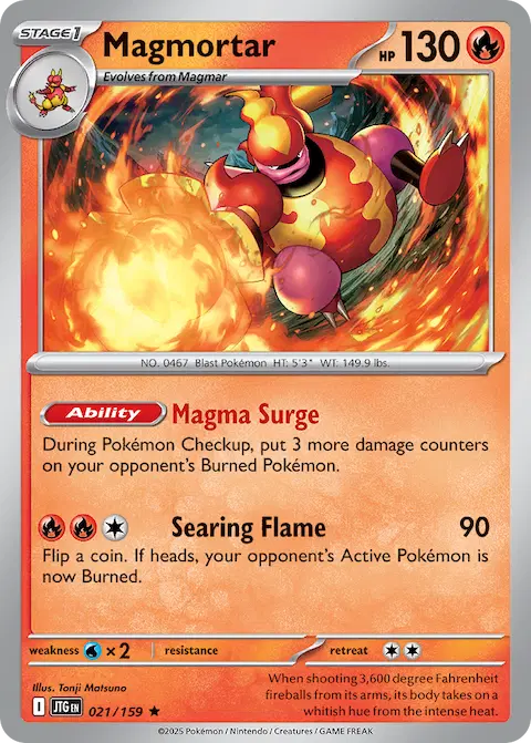 Magmortar, Journey Together 021/159