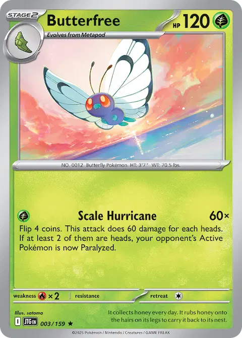 Butterfree, Journey Together 003/159