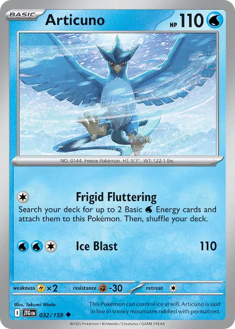 Articuno, Journey Together 032/159