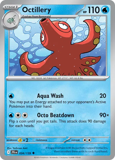 Octillery, Journey Together 034/159