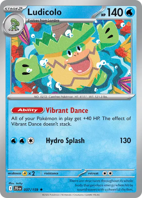 Ludicolo, Journey Together 037/159