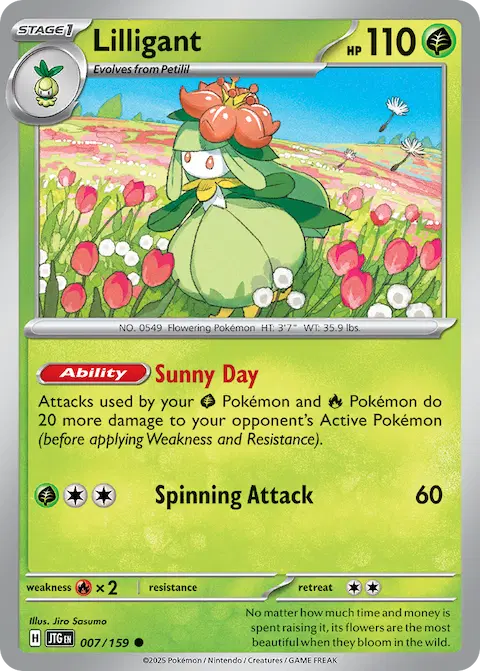 Lilligant, Journey Together 007/159
