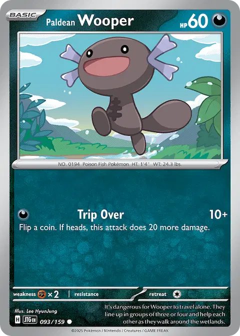 Paldean Wooper, Journey Together 093/159