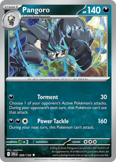 Pangoro, Journey Together 099/159