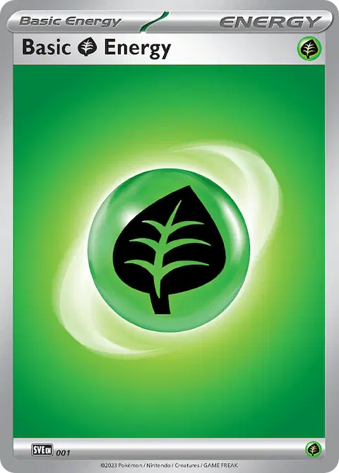 Grass Energy, Scarlet & Violet Energy 001/024