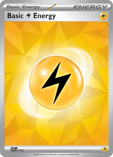 Lightning Energy, Scarlet & Violet Energy 012/024