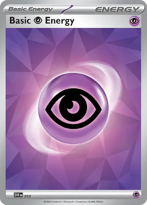 Psychic Energy, Scarlet & Violet Energy 013/024