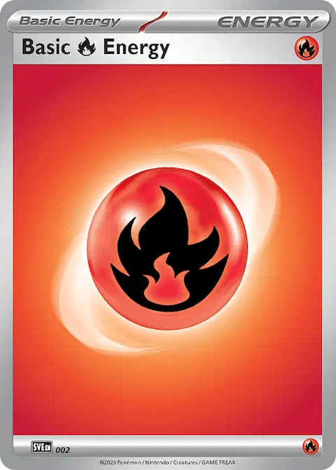 Fire Energy, Scarlet & Violet Energy 002/024
