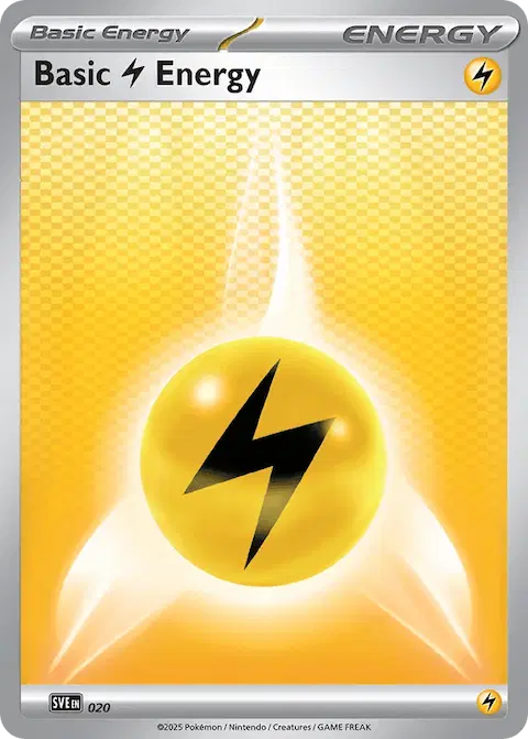 Lightning Energy, Scarlet & Violet Energy 020/024