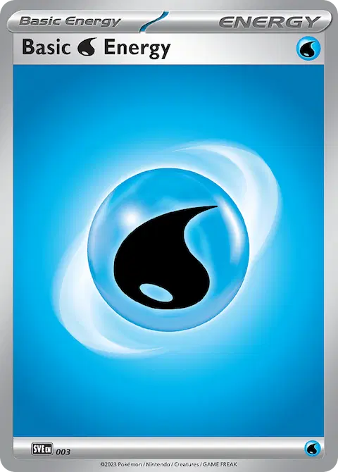 Water Energy, Scarlet & Violet Energy 003/024